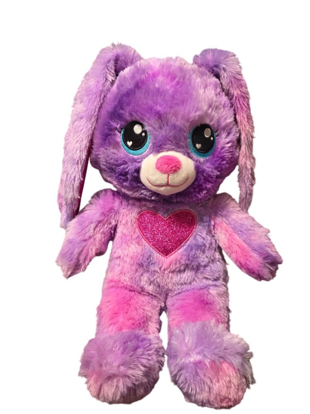Build-A-Bear Workshop BAB Heartables Purple Bunny Plush